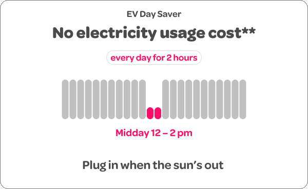 EV Day Saver - plug in when the sun's out