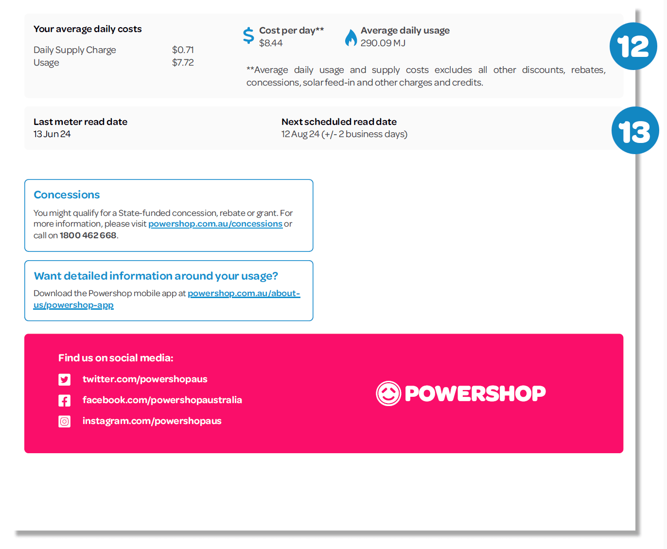 Bill Explainer - Gas - page 4